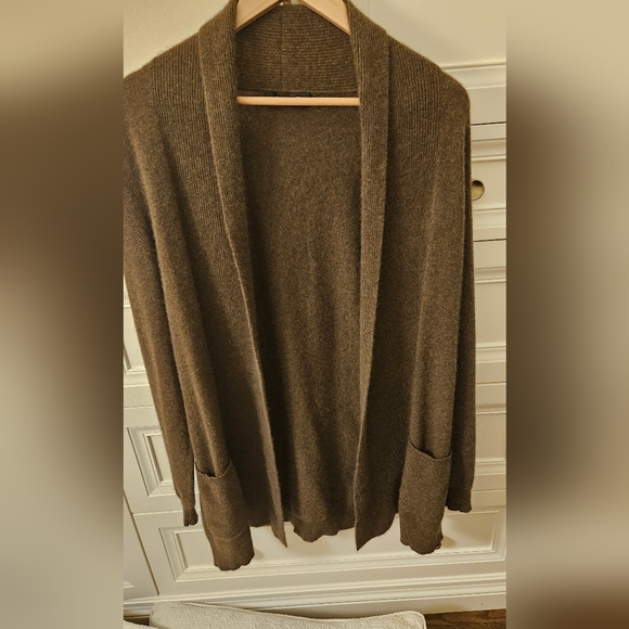 Ladies long sweater cardigen - Picture 1 of 3